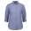  S336LT - Conran Womens 3/4 Sleeve Shirt - French Blue/White