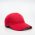  6609 - Poly/Cotton Fade Resistant Cap - Red