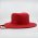  S6048 - Safari Wide Brim (Cricket) Hat - Red